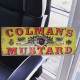 Colmans Mustard  Bull Yellow - Metal Art Wall Sign