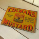 Colmans Mustard vintage style - Metal Advertising Wall Sign