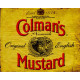 Colmans Mustard- Metal Advertising Wall Sign