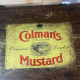 Colmans Mustard- Metal Advertising Wall Sign