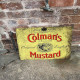 Colmans Mustard- Metal Advertising Wall Sign