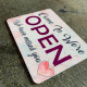 Come In We&#039;re open , We have missed you - Metal Vintage Wall Sign