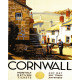 Cornwall Monthly Return Tickets GWR - Metal Travel Wall Sign