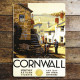 Cornwall Monthly Return Tickets GWR - Metal Travel Wall Sign