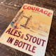 Courage Ale &amp; Stout- Metal Advertising Wall Sign