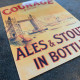 Courage Ale &amp; Stout- Metal Advertising Wall Sign