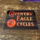 Coventry Eagle Cycles Bike Sign - Metal Wall Sign