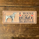 dalmatian Dog Metal Sign Plaque - A House Is Not a ome without a