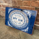 Dry Gin Bar Tin Sign Metal Sign Plaque