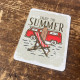 Enjoy The Summer Tin Sign Metal Sign Plaque