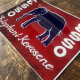 Esso Motor Oil Elephant - Metal Advertising Wall Sign