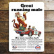 Esso Put a Tiger in Your Tank Great Running Mate - Metal Advertising Wall Sign