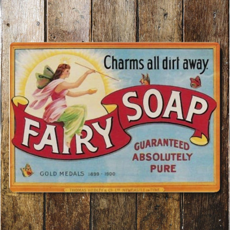 Fairy Soap - Metal Advertising Wall Sign