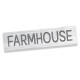 Farmhouse Farm Kitchen Metal Sign Plaque