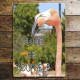 Flamingo personlised Be Your Self - Metal Humour Wall Sign