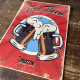 Free Beer Tomorrow  - Metal Vintage Wall Sign