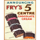 Frys 5 Centre Cocoa &amp; Chocolates - Metal Advertising Wall Sign