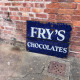 Frys Chocolate- Metal Advertising Wall Sign