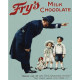 Frys Milk Chocolates Police - Metal Advertising Wall Sign