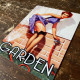 Garden Door Sign Personalised With Any Name / Text - Pin Up Girl In Bath- Metal Personalised Sign