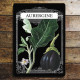 Garden seeds aubergine Kitchen - Metal Advertising Wall Sign