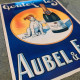 Goutez les Aubel and Fils - Metal Advertising Wall Sign