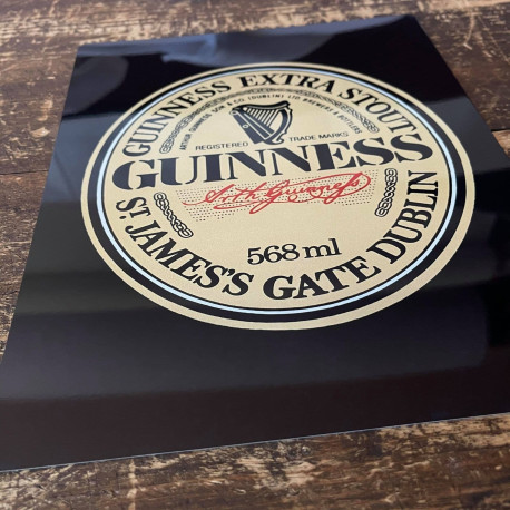 Guinness - Metal Advertising Wall Sign