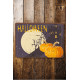 Halloween Pumpkin  - Metal Vintage Wall Sign