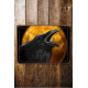 Halloween Raven Moon  - Metal Vintage Wall Sign