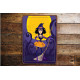 Halloween Witch - Metal Vintage Wall Sign