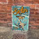 Hey Sailor Don&#039;t Pass Me By Pin Up - Metal Retro Wall Sign