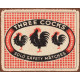 Home Pub Bar The Three Cocks Cockeral Hen Metal Sign Humorous Plaque