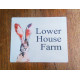 House Name Hare - Metal Personalised Art Wall Sign