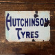 Hutchinson Tyres - Metal Advertising Wall Sign