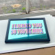 I Licked You So You&#039;re Mine Mirror  - Mirroed Metal Wall Sign