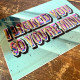 I Licked You So You&#039;re Mine Mirror  - Mirroed Metal Wall Sign