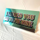 I Linked You So Your Mine Pub Bar Mirror - Mirroed Metal Wall Sign