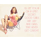 I&#039;ll Let you in on a little secret - Good &amp; Bad Girls  - Metal Travel Wall Sign