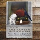 I&#039;m Ready Take Your Dog With You By Rail Terrier - Metal Travel Wall Sign