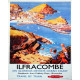 Ilfracombe British Railways - Metal Travel Wall Sign