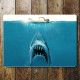 Jaws Film - Metal Movie Wall Sign