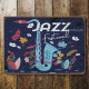 Jazz Music Festival - Metal Travel Wall Sign