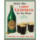 Large Guinness For Home - Metal Advertising Wall Sign