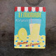 Lemonade Retro  - Metal Advertising Wall Sign