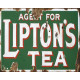 Liptons Tea - Metal Advertising Wall Sign