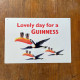 Lovely Day For A Guinness 3 Toucans - Metal Advertising Wall Sign