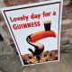 Lovely Day For A Guinness Toucan - Metal Advertising Wall Sign