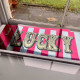 Lucky Circus Pub Bar Mirror - Mirroed Metal Wall Sign