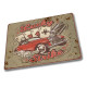 Lucky Strike Casino Las Vegas Hotrod Car - Metal Retro Wall Sign