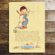 Mabel Lucie Attwell Please Remember Bathroom Toilet Metal Sign Humorous Plaque